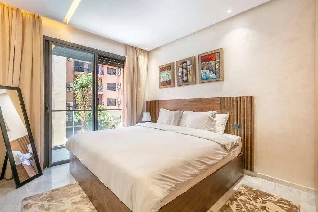 Appartement Peaceful Living: Chic Apartment, Prime Location Marrakesh
